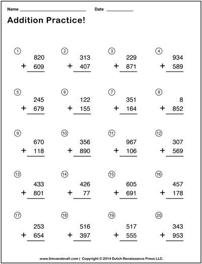 Math worksheets for grade 5 xl