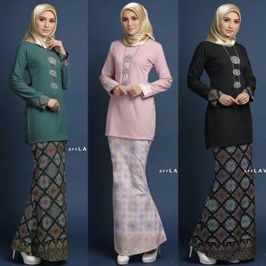 Contoh Gambar Model Baju  Kurung  Batik Wanita  BAJUKU