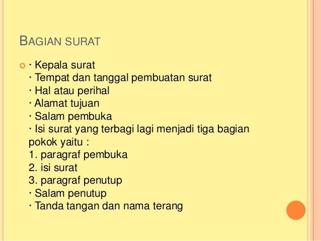 Contoh Surat Resmi Bahasa Bali Alus - Surat Box