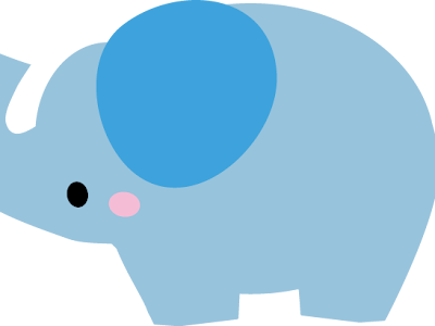 √100以上 ゾウ 動物 簡単 イラスト 876847