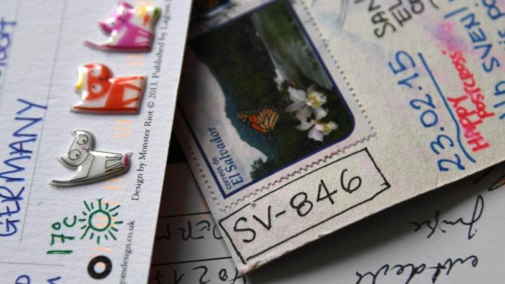 Wo Kommt Die Briefmarke Hin Postkarte : Postkarten Online ...