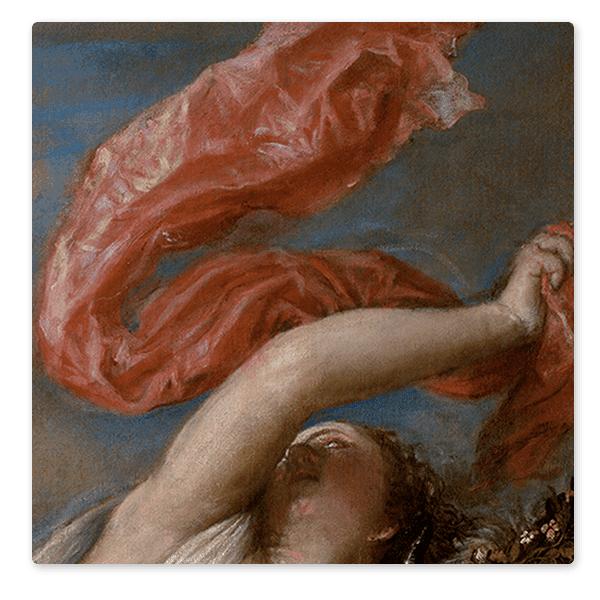 Detail from Titian, 'Rape of Europa', 1562 ©️ Isabella Stewart Gardner Museum, Boston