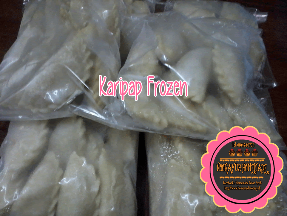 Qasieh Cupcake ♥: Resepi Karipap ( Karipap Frozen )
