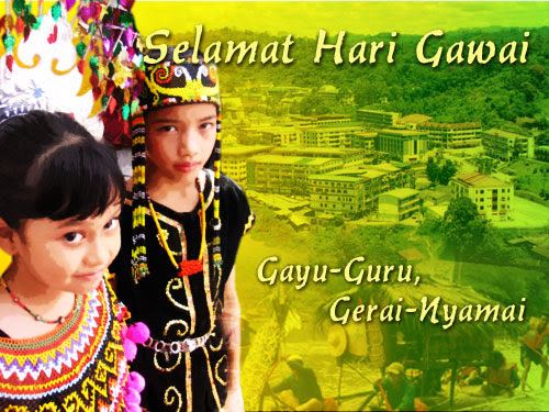 selamat hari gawai dalam bahasa iban