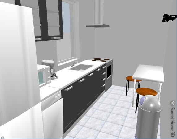 The models surrounded with a green border are available in the default catalog of sweet home 3d 6.6 free version. Sweet Home 3d Gallery