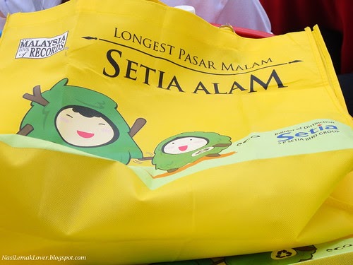 Nasi Lemak Lover: Setia Alam Pasar Malam, the longest ...