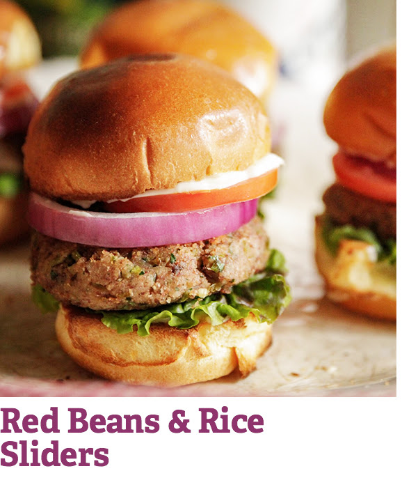 Red Beans & Rice Sliders