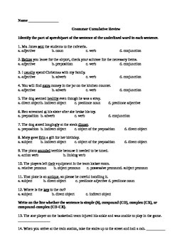 8th grade grammar worksheets pdf 7th grade language arts worksheets