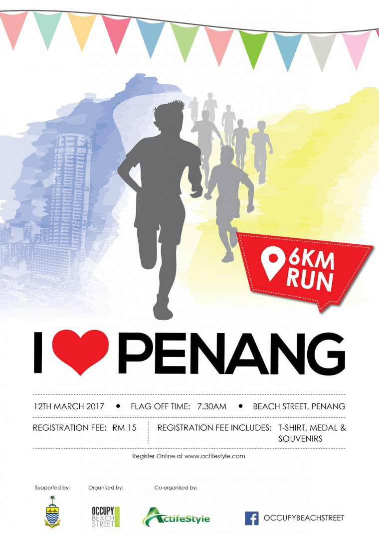 No rules for now, just use your common sense and don't be stupid. Penang Running Event 2017