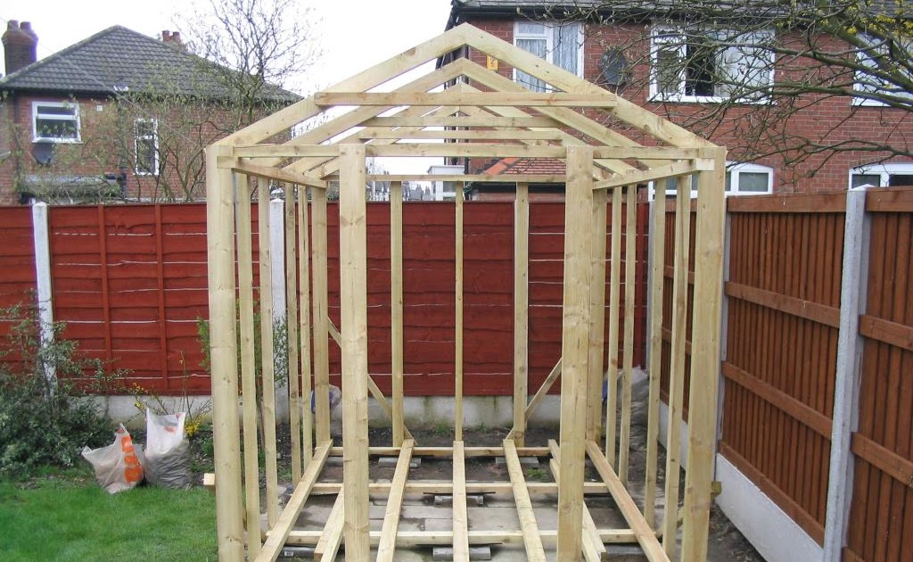 Shed Blueprints: How To Build A Shed On Skids