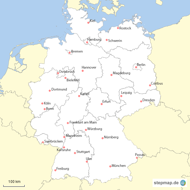fidedivine: 25 Genial Deutschland Karte Zum Ausdrucken