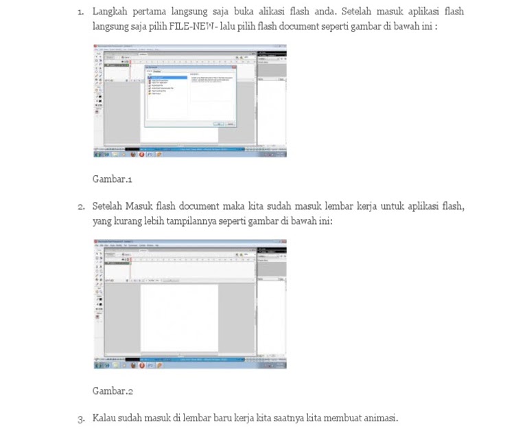  Tutorial Membuat Animasi Orang Berjalan Dengan Flash 