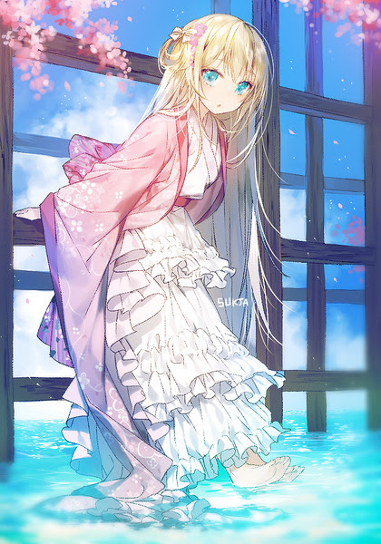 人気ダウンロード 美しい 和風 女の子 イラスト 和風 美しい かっこいい 女の子 イラスト