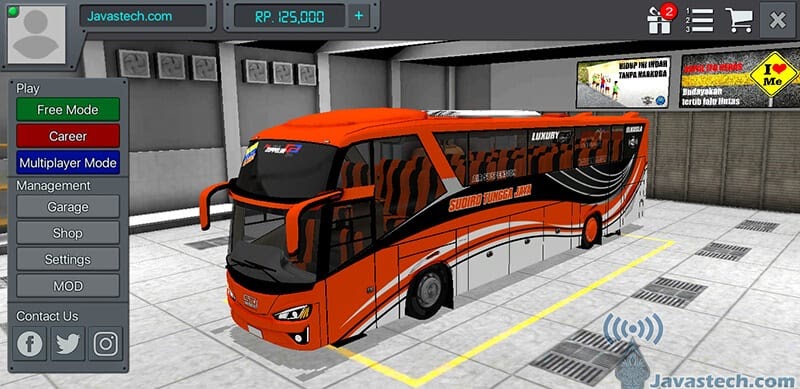 Download Mod Bussid Zeppelin G3 “Sudiro Tungga Jaya” By  