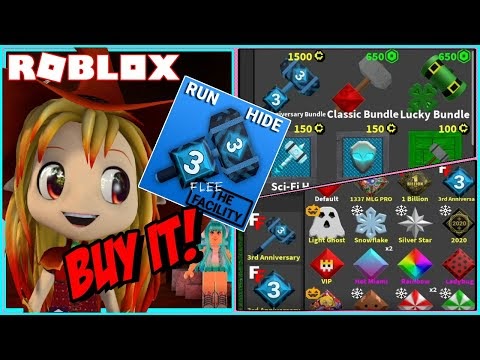 Chloe Tuber Roblox Flee The Facility Buying The New 3rd Anniversary Bundle And Sci Fi Crates - the beast escapes facility roblox flee the facility