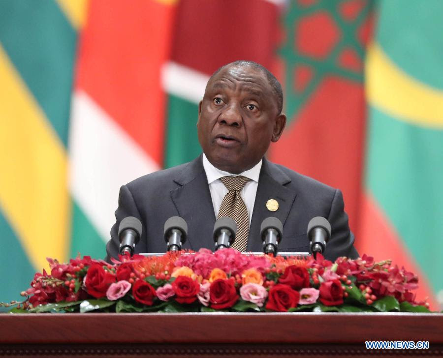 We talk to political analyst sanusha naidu about her reaction to anc president cyril ramaphosa's january 8 statement speech. Quotes From South African President S Speech At Focac Summit Xinhua English News Cn