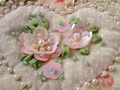 最も欲しかった お花 スパンコール 花 作り方 乾いた壁