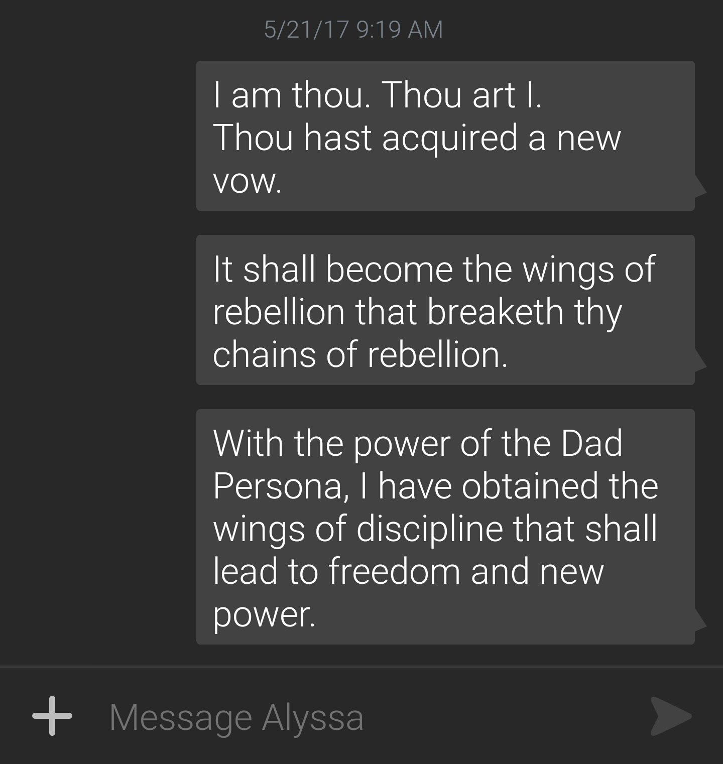 I Am Thou Thou Art I Meaning