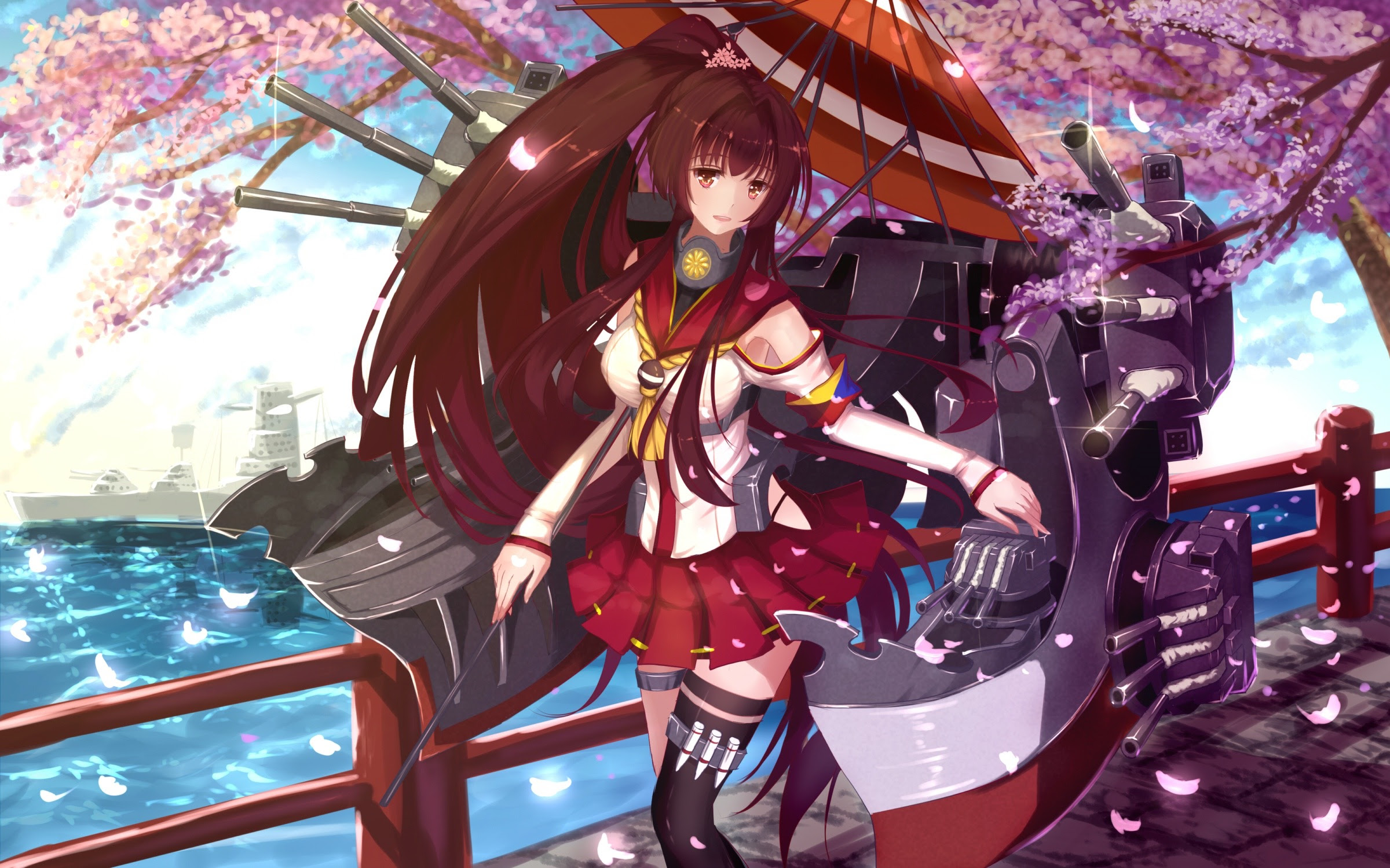 ロイヤリティフリー艦これ 壁紙 大和 最高の花の画像