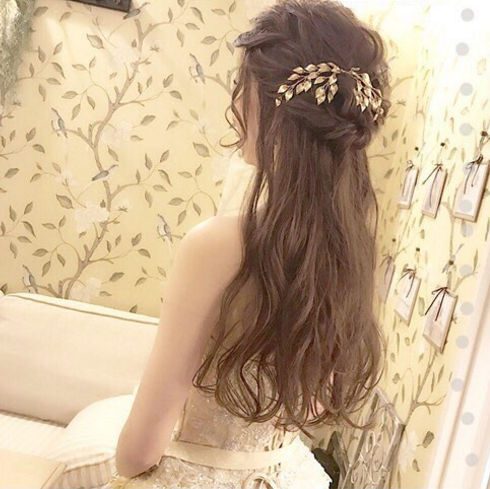 最も人気のある髪型 無料ダウンロードロング 花嫁 髪型 サイド ダウン