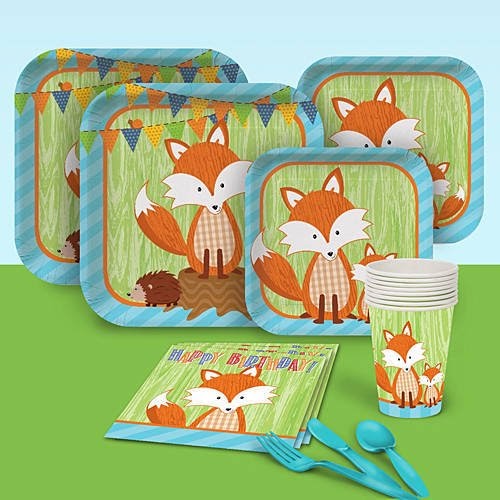 Forest Fox Birthday  Party  Supplies  Birthday  Wikii