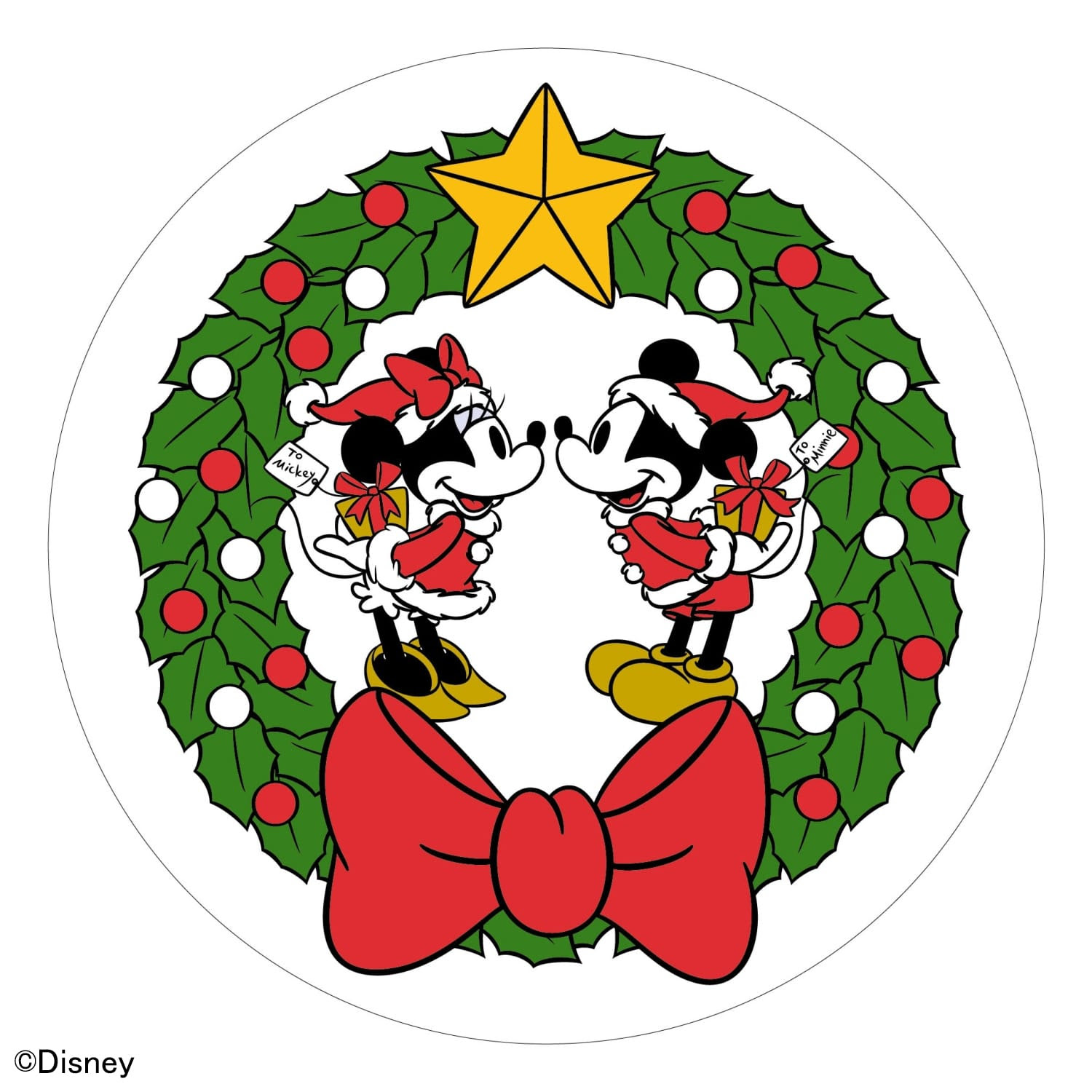 無料ダウンロードディズニー ミッキー クリスマス イラスト ディズニー帝国