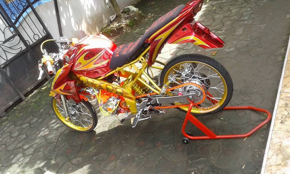 Modifikasi Warna Velg Vixion Deepavalir