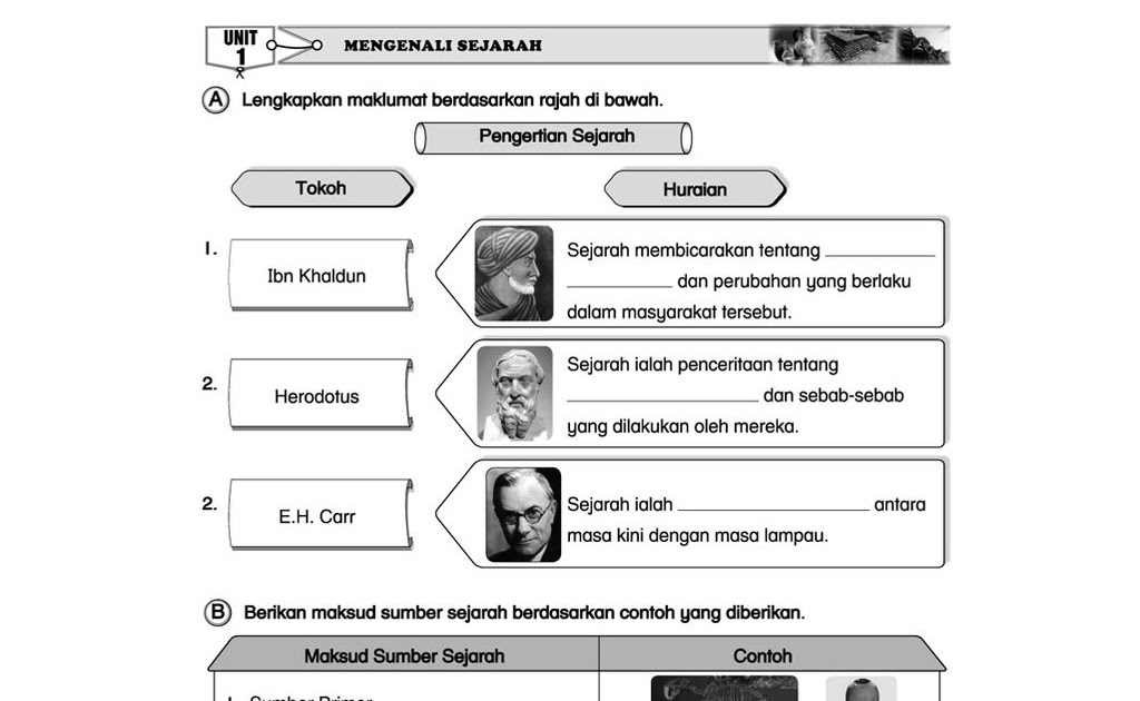 contoh soalan sejarah tahun 5