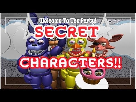 Roblox Fredbears Mega Roleplay All Secret Characters Free Robux Giveaway Codes 2019 Roblox - fnaf roleplay roblox secret characters