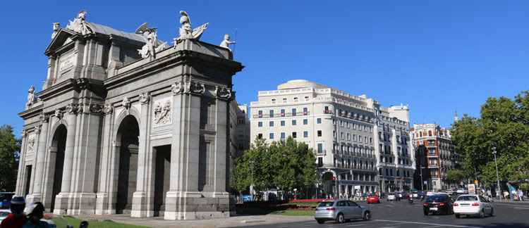 Sede de Abante en la Puerta de Alcalá