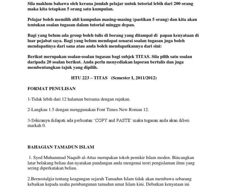 Contoh Soalan Hubungan Etnik Bab 2 - Selangor a