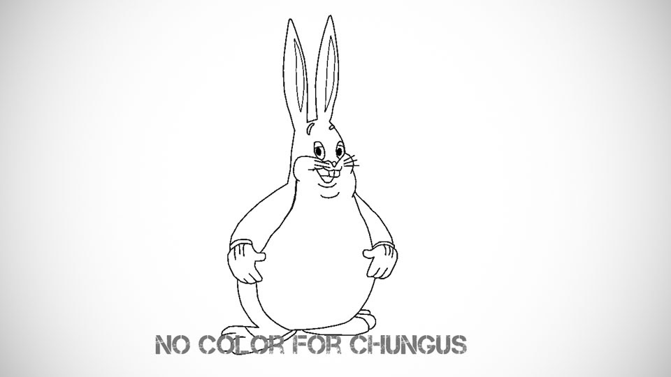 Trends For Big Chungus Drawing Step By Step | PictPicts