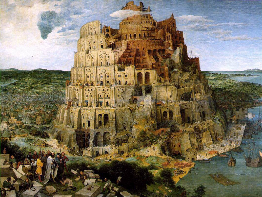 http://upload.wikimedia.org/wikipedia/commons/e/e1/Brueghel-tower-of-babel.jpg