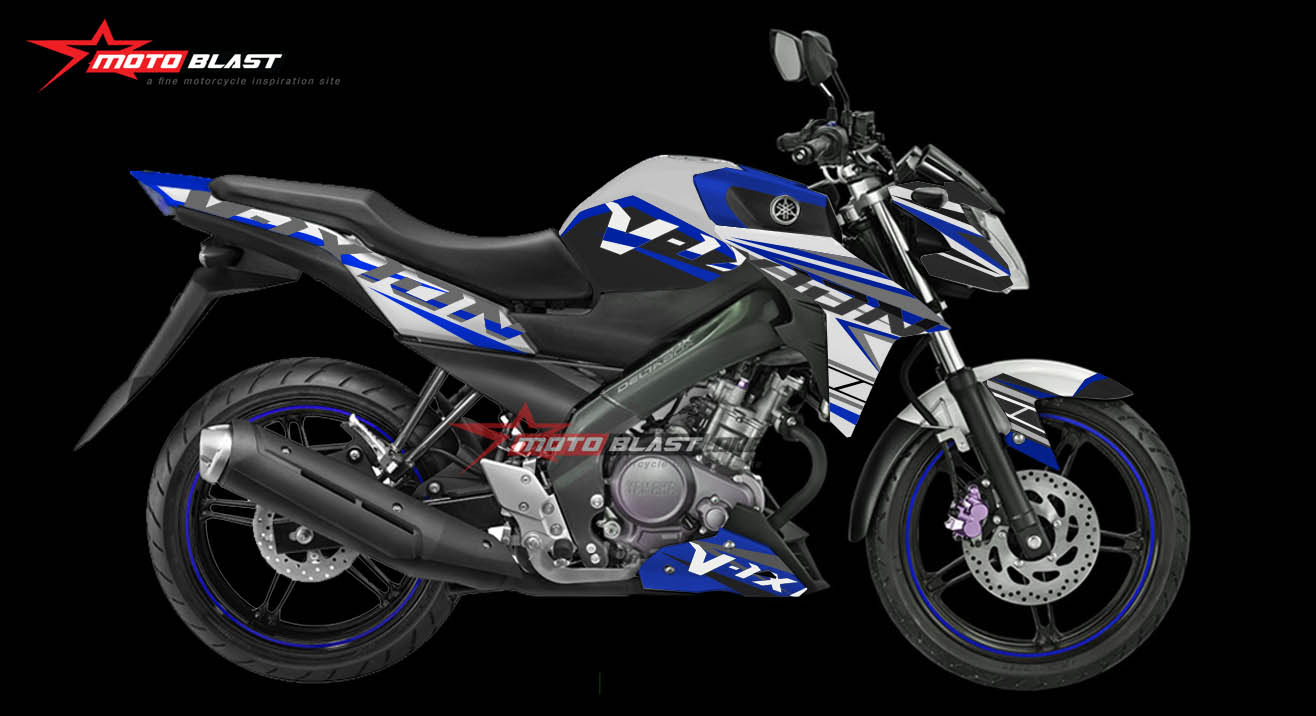 80 Gambar Modifikasi Striping Yamaha Vixion Advance