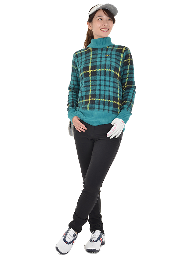 最新ゴルフ 女子 ファッション 冬 人気のファッション画像