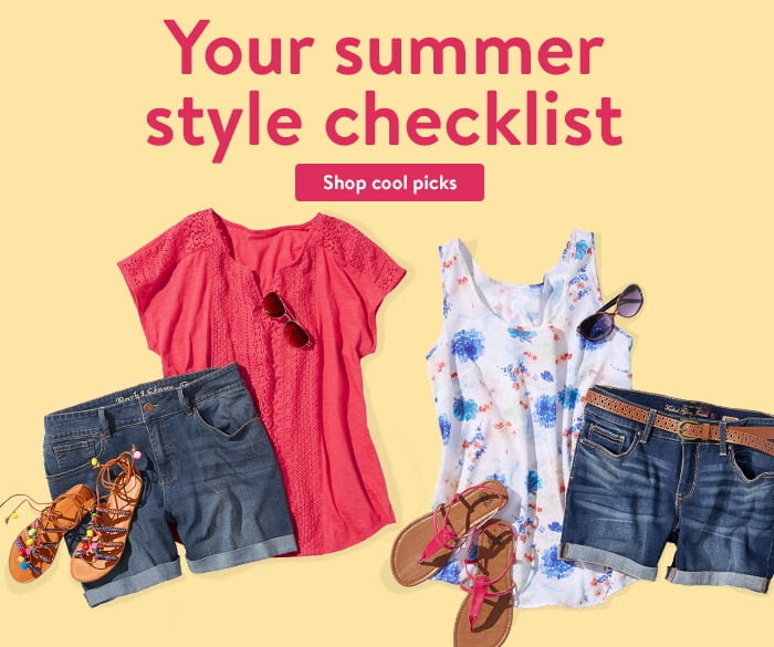 We've got your summer style checklist! 