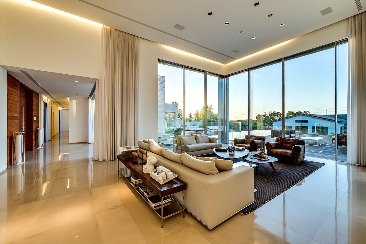 Our completed villa interior design projects are a combination of elegance, nobility, and unique atmosphere. Modern Luxury Villas Designed By Gal Marom Architects