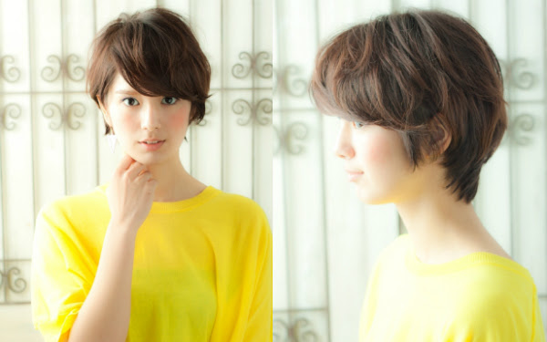 現代の髪型 ぜいたく15 秋 ヘアスタイル ショート