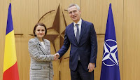 The Minister for Foreign Affairs of Romania visits NATO