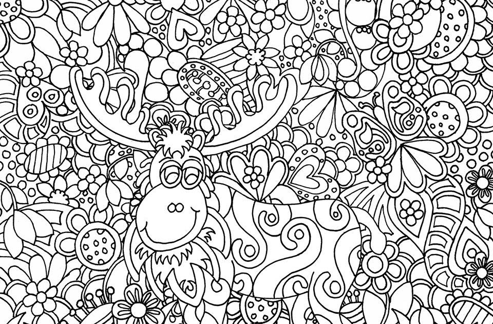 Download 6 Best Images of Zen Art Coloring Pages Printable Printable Doodle Coloring Pages, Adult Zen
