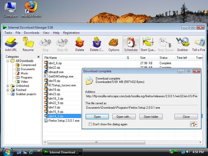 Internet download manager 6.38 is available as a free download from our software library. Internet Download Manager And Windows Vista Compatibility And Support
