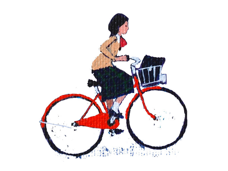 新鮮な自転車通学 イラスト 無料 最高の動物画像