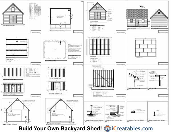 16x20 shed designs ~ haddi
