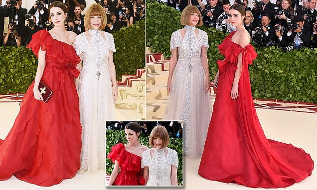 Anna Wintour e Bee Shaffer uau no Met Gala