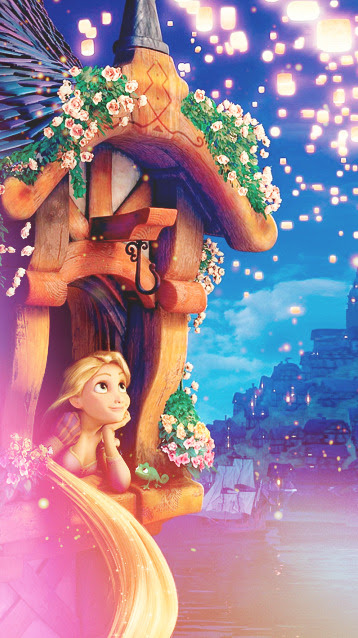 ディズニー画像ランド ラブリー待ち受け 壁紙 ラプンツェル 画像