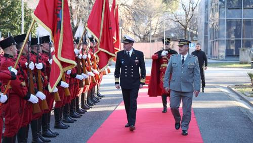 Chair of the Military Committee highlights Albania’s contributions to Alliance