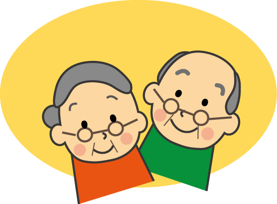 トップ100高齢者 イラスト 無料 アニメ画像