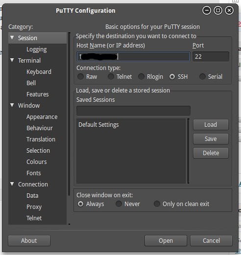 BeLajar & Berbagi: Cara Setup dan Transfer file dengan Putty