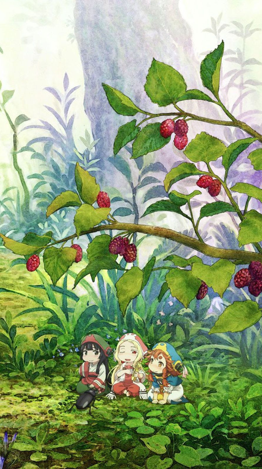 無料印刷可能ハクメイとミコチ 壁紙 スマホ 最高の花の画像