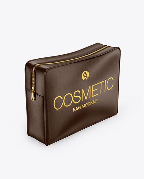 Download Leather Cosmetic Bag Mockup Bag & Sack Mockups - Download ...